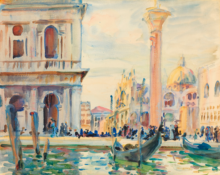  约翰·辛格·萨金特John Singer Sargent —— 水彩046